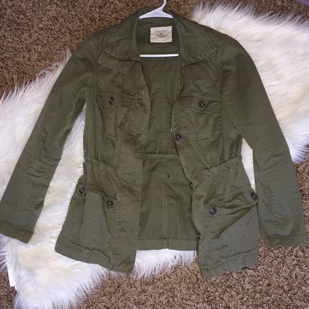 Green Army Jacket